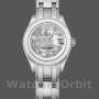 Women's Rolex Pearlmaster 34mm Women's-81339-White MOP Diamond Dial Luxury