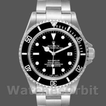 Men's Rolex Sea Dweller 40mm Men's-16600-4000 Series Black