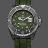 Men's Rolex Sea-Dweller DIW Carbon HUNTER 43MM Arabic Numerals Green Dial