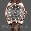 Mens Rolex Sky-Dweller 42mm Mens-326135-Dark Rhodium Dial Dark Rhodium Replica Image