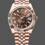 Men's Rolex Sky‑Dweller 42-m336935 0006, Everose Gold, Chocolate Dial Chocolate Dial