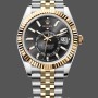 Men's Rolex Sky Dweller 42mm Yellow Gold Oyster M336933 0004 Men's Black Dial