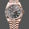 Mens Rolex Sky‑Dweller 42-M336935‑0008, Everose Gold & Slate Grey Dial Grey Dial Replica Watch Image