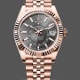 Men's Rolex Sky‑Dweller 42-M336935‑0008, Everose Gold & Slate Grey Dial Grey Dial