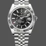 Men's Rolex Sky‑Dweller-m336934 0008, 42mm, Automatic, Jubilee, Black Dial Black