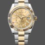 Men's Rolex Sky‑Dweller-336933 0001, 42mm, Yellow Gold, Champagne Dial Champagne Dial