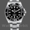 Mens Rolex Submariner 40mm Mens-114060-Stainless Steel-Black Dial Black Replica Image