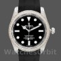 Men's Rolex Submariner 40mm Men's-116610-Black Dial-Rubber Strap Black