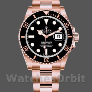 Men's Rolex Submariner-126605, 41mm, Automatic, Black Dial, Men’s Black