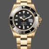 Mens Rolex Submariner 41mm Mens-126618LN-Yellow Gold-Black Dial Black Replica Image