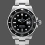 Men's Rolex Submariner 40mm Men's-16610-Stainless Steel-Black Dial Black