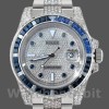 Mens Rolex Submariner Date 40mm Mens-116610LN-Stainless Steel-Diamond Bezel Diamond Paved Replica Image