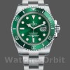Mens Rolex Submariner Date 40mm Mens-116610LV-Stainless Steel-Oyster-Green Dial Green Replica Image