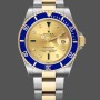 Men's Rolex Submariner 40mm Men's-16613-Champagne Serti Dial Champagne Serti&nbsp;