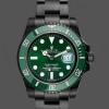Mens Rolex Submariner Hulk-116610LV, Green Dial, Men’s Black Replica Watch Image