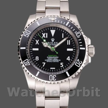 Men's Rolex Submariner 41mm Men's-PR16233NBB-Black Dial Black