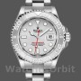 Men's Rolex Yacht-Master 40mm Men's-116622-Stainless Steel-Platinum Dial Platinum