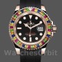 Men's Rolex Yacht‑Master 116695-40mm, Black Dial, Black Rubber Strap, Men’s Black