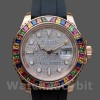 Mens Rolex Yacht‑Master-116695SATS, 40mm, Diamond Pave Replica Watch Image
