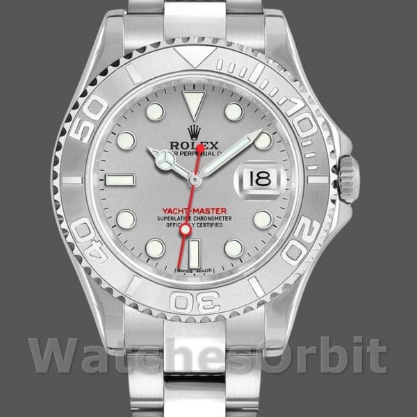Mens Rolex Yacht‑Master-16622, 40mm, Silver Dial, Men’s Silver Replica Watch Image