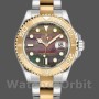 Unisex's Rolex Yacht-Master 35mm Unisex-168623-Steel & Yellow Gold-Black MOP Dial Black