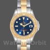 Womens Rolex Yacht-Master 29mm Womens-169623-Steel & Yellow Gold-Blue Dial Blue Replica Image