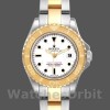 Women's Rolex Yacht-Master 29mm Women's-169623-Steel & Yellow Gold-White Dial White