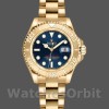 Women's Rolex Yacht-Master 29mm Women's-169628-Yellow Gold-Blue Dial Blue