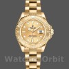 Women's Rolex Yacht-Master 29mm Women's-169628-Yellow Gold-Champagne Dial Champagne