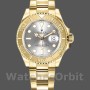 Women's Rolex Yacht-Master 29mm Women's-169628-Yellow Gold-Grey Dial Grey