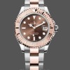 Unisexs Rolex Yacht-Master 37mm Unisex-268621-Everose Bezel-Chocolate Dial Chocolate Replica Image