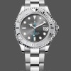 Women's Rolex Yacht-Master 37-M268622 0002, Automatic, Slate Grey Dial, Platinum Bezel, Steel, Women’s Grey Dial