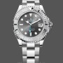Women's Rolex Yacht-Master 37-M268622 0002, Automatic, Slate Grey Dial, Platinum Bezel, Steel, Women’s Grey Dial