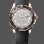 Men's Rolex Yacht‑Master II-126655, 40mm, Rose Gold, Diamond Pave Dial, Men’s Diamond Pave