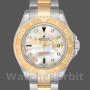 Men's Rolex Yacht-Master 40mm Men's-16623-Steel & Yellow Gold-MOP White Dial MOP