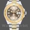 Mens Rolex Yacht-Master 40mm Mens-16623-Steel & Yellow Gold-Rhodium Grey Dial Grey<br /> Replica Watch Image