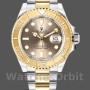 Men's Rolex Yacht-Master 40mm Men's-16623-Steel & Yellow Gold-Rhodium Grey Dial Grey<br />
