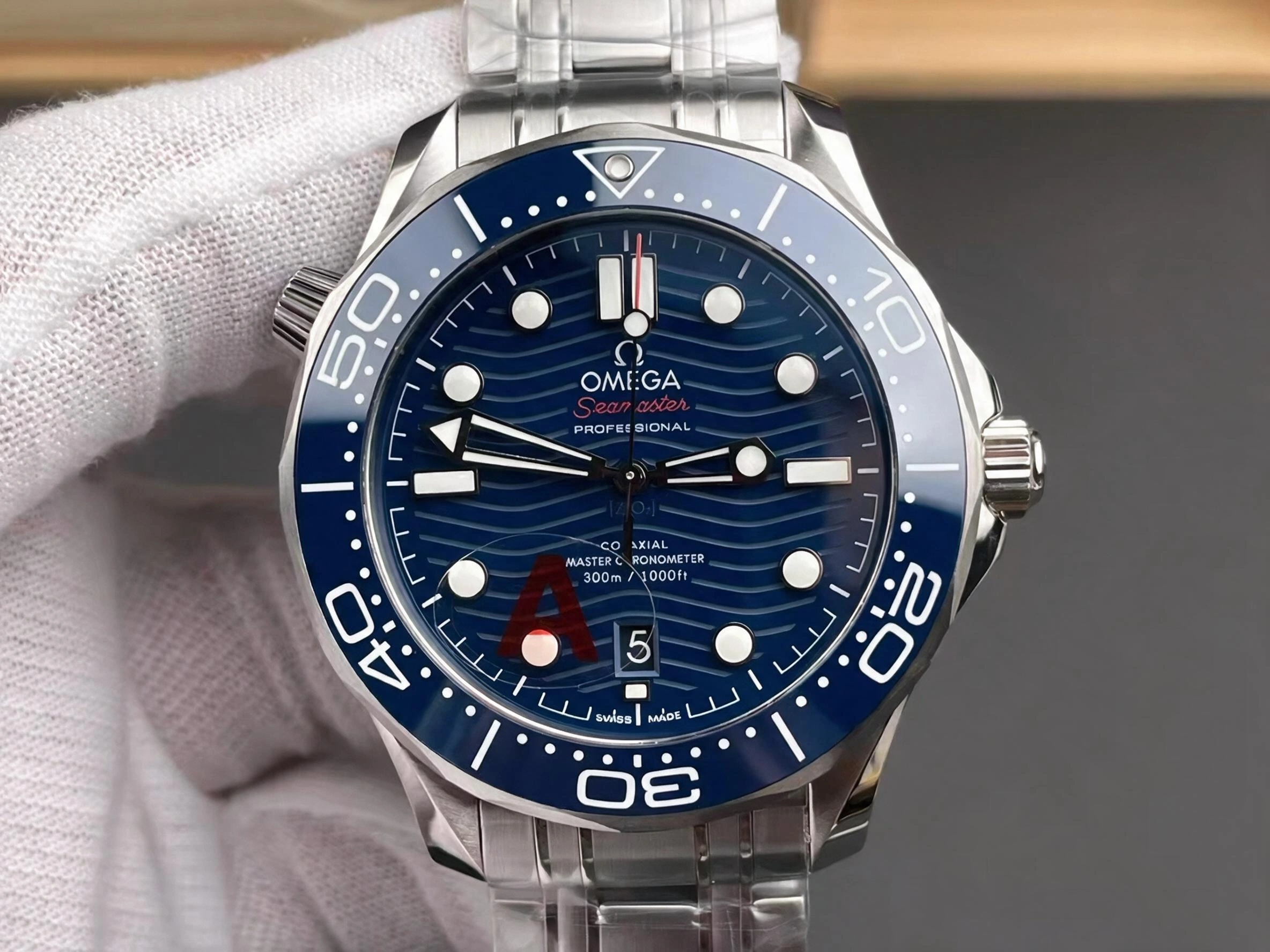 Omega Seamaster Diver 300M blue ceramic 210.30.42.20.03.001 replica